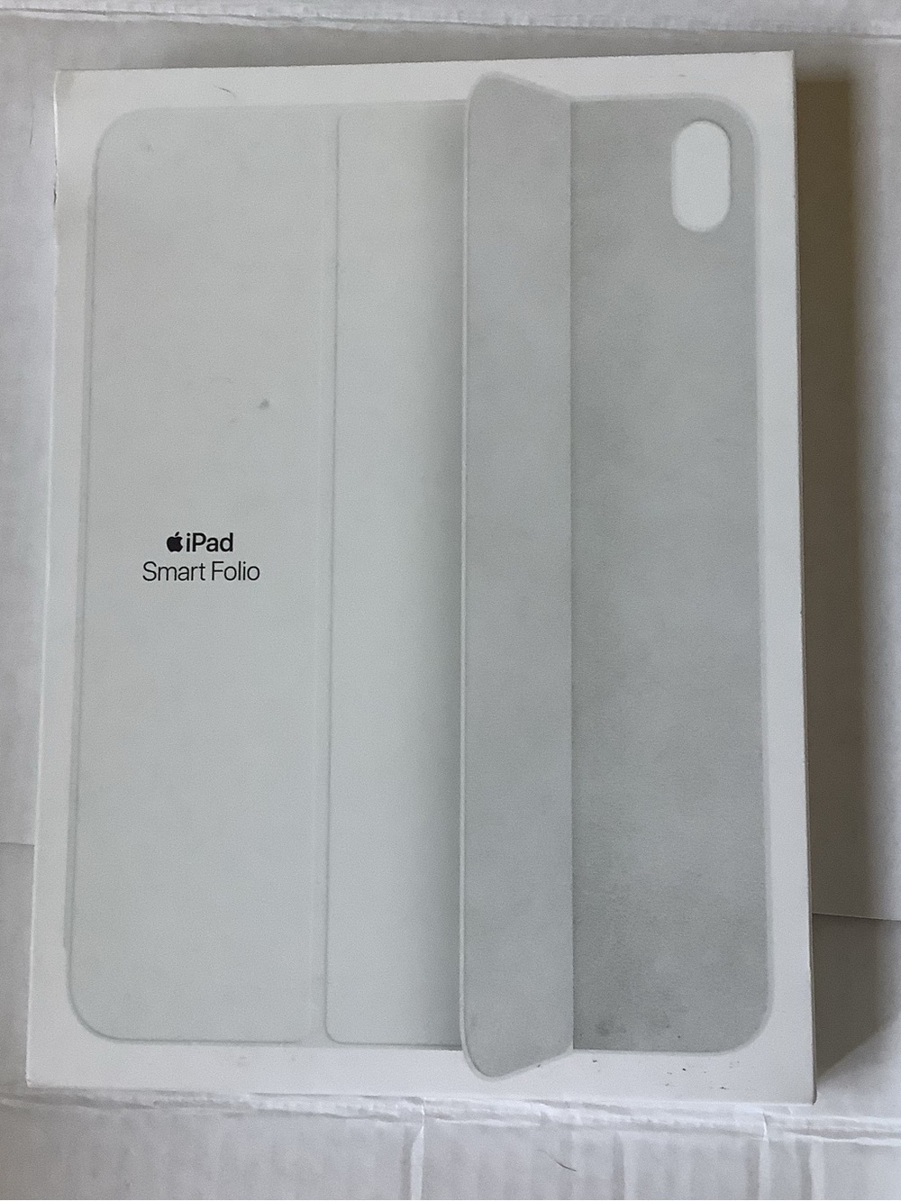 Apple Smart Folio for iPad (10th generation) in White.